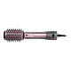 ARDESTO Фен-щётка Brush Pink Touch,1200Вт, 2скорости, 2 темп. режима, LED-дисплей, функция ионизации , 4 насадки, серый+розовый (HD-CR300PT)
