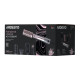 ARDESTO Фен-щётка Brush Pink Touch,1200Вт, 2скорости, 2 темп. режима, LED-дисплей, функция ионизации , 4 насадки, серый+розовый (HD-CR300PT)