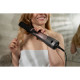 ARDESTO Фен-щётка Brush Pink Touch,1200Вт, 2скорости, 2 темп. режима, LED-дисплей, функция ионизации , 4 насадки, серый+розовый (HD-CR300PT)