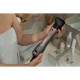 ARDESTO Фен-щётка Brush Pink Touch,1200Вт, 2скорости, 2 темп. режима, LED-дисплей, функция ионизации , 4 насадки, серый+розовый (HD-CR300PT)