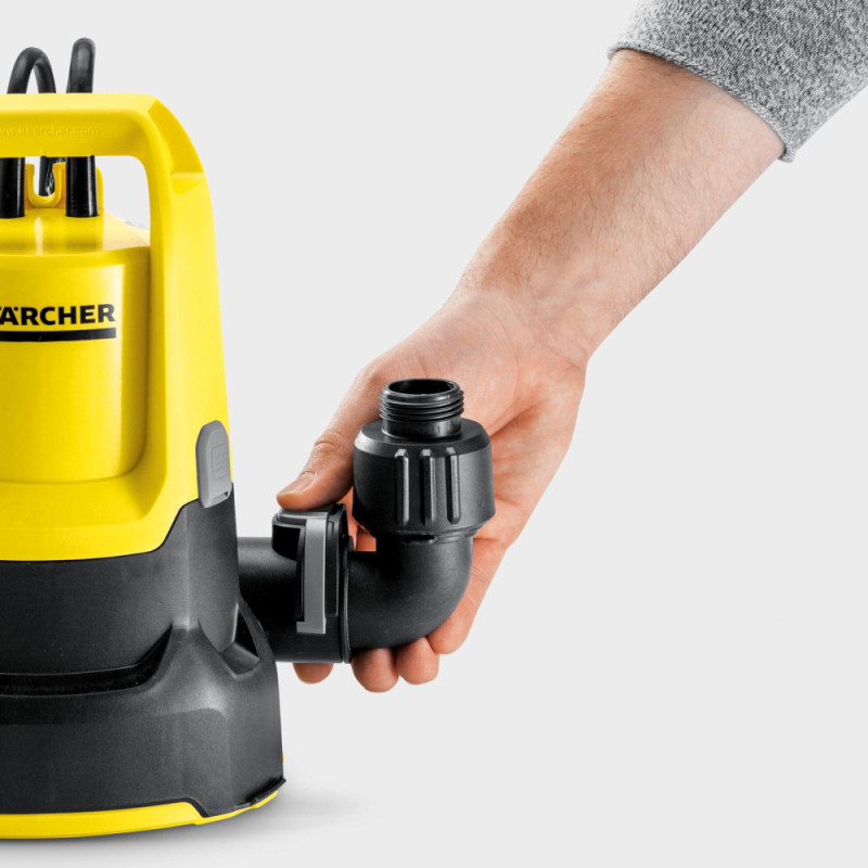 Karcher Насос дренажний для чистої води SP 9.000 Flat 280Вт 9Куб•год висота 6м глибина 7м 3.75 кг (1.645-810.0)