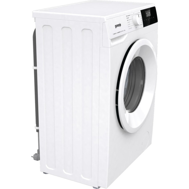 Gorenje Стиральная машина фронтальная, 7кг, 1200, A, 43,5см, дисплей, пар, инвертор, белый (WNHPI72SCS)
