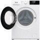Gorenje Стиральная машина фронтальная, 7кг, 1200, A, 43,5см, дисплей, пар, инвертор, белый (WNHPI72SCS)