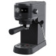 Electrolux Coffe maker carob, 1L, ground, hand capuchino maker, LED display, cup warmer, black (E6EC1-6BST)