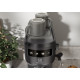 Electrolux Coffe maker carob, 1L, ground, hand capuchino maker, LED display, cup warmer, black (E6EC1-6BST)