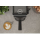 Electrolux Coffe maker carob, 1L, ground, hand capuchino maker, LED display, cup warmer, black (E6EC1-6BST)