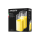 ARDESTO Set of glasses Twins, 350ml, 2pcs, borosilicate glass, transparent (AR2635TW)