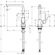 Hansgrohe Sink tap Focus, spout lenght - 237mm, swivel, 1-handle, KM280, matt black (31817670)