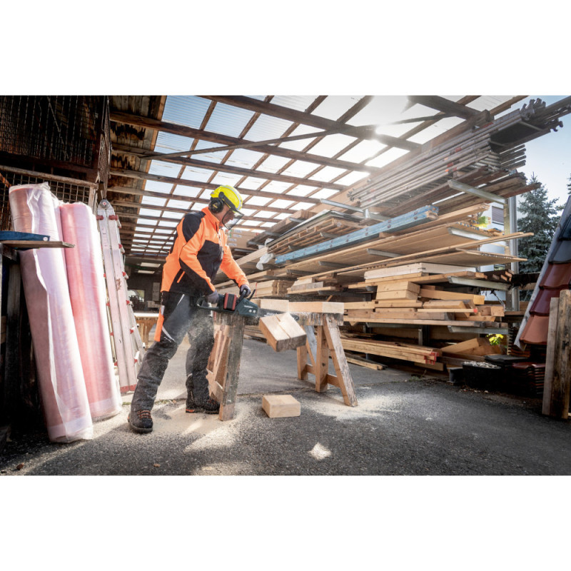 Metabo Cordless Chain Saw MS 36-18 LTX BL 40, 40cm, Li-Power / LiHD 18V, 22m/sec, tooth 3/8  LP, 3.2 кг (601613850)