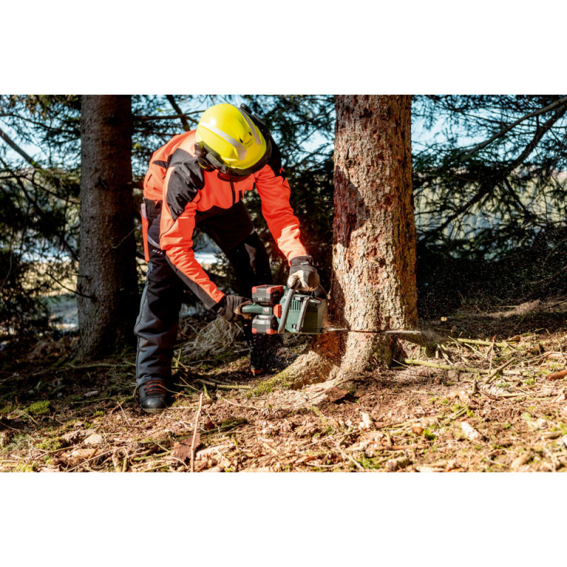 Metabo Cordless Chain Saw MS 36-18 LTX BL 40, 40cm, Li-Power / LiHD 18V, 22m/sec, tooth 3/8  LP, 3.2 кг (601613850)
