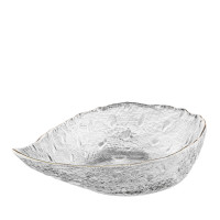 ARDESTO Салатник Leaf, 17.5см, скло, прозорий (AR5008)