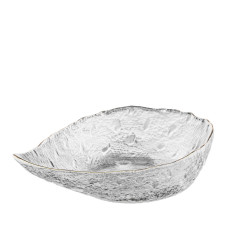 ARDESTO Bowl Leaf, 17.5cm, glass, transparent (AR5008)