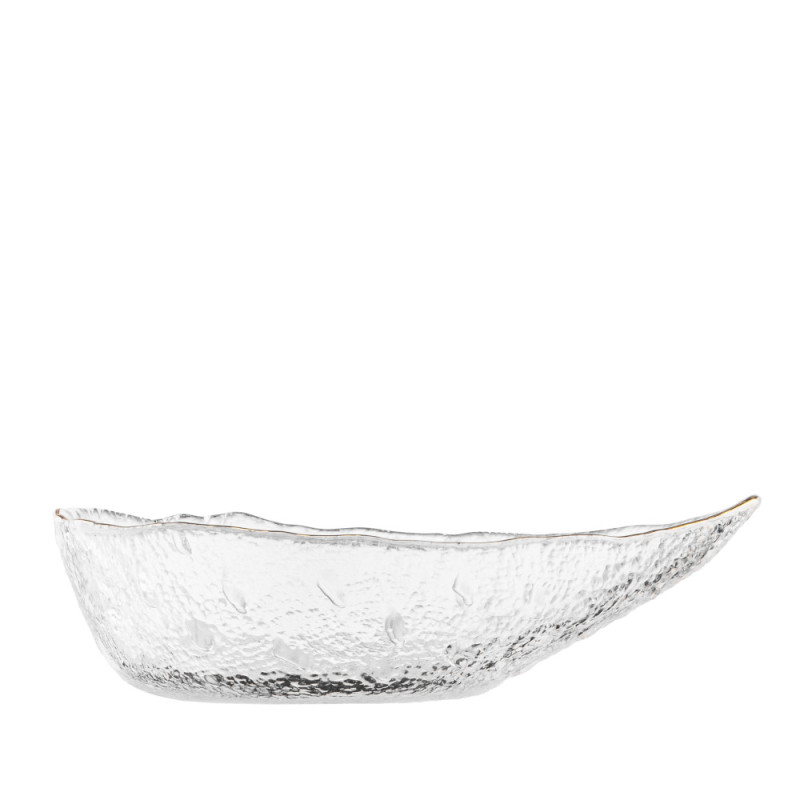 ARDESTO Bowl Leaf, 17.5cm, glass, transparent (AR5008)