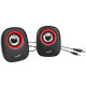 Genius Колонки 2.0 SP-Q160 USB Red (31730027401)