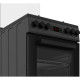 Beko Cooker Beko combined, 60L, 50x60cm, display, convection, cast-iron, black (FSM52334DAO)