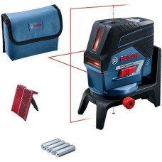 Bosch Нівелір лазерний GCL2-50C+RM2 до 20м, ±0.3мм/м, 4AAx1.5В, IP54, чохол, 0.6кг (0.601.066.G00)