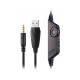 Наушники REAL-EL GDX-7650 Black/Red (EL124100043)