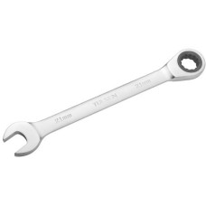 Tolsen combination wrench, ratchet mechanism, 283mm, 21mm, CrV (15217)