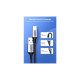 Дата кабель USB 2.0 AM to USB-C 1.5m US288 Aluminum Braid (Black) Ugreen (60127)