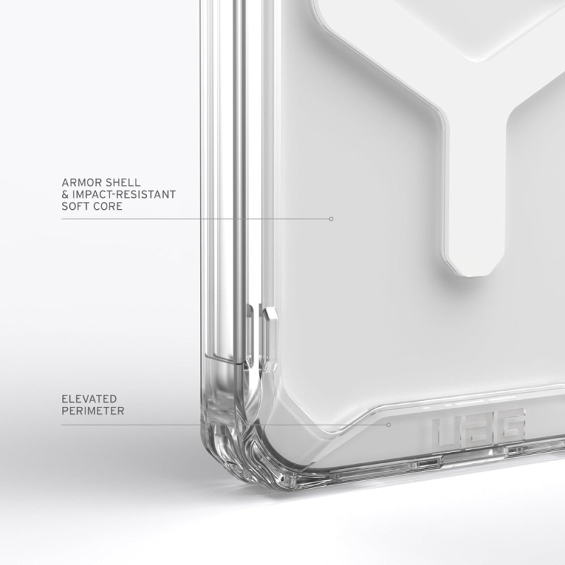 UAG Apple iPhone 15 Pro Plyo Magsafe, Ice/White