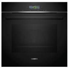 Siemens Oven electrical, 71L, A+, display, convection, Pyrolis, black (HB774G1B1)