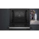 Siemens Oven electrical, 71L, A+, display, convection, Pyrolis, black (HB774G1B1)