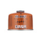EL GAZ Gas cartridge ELG-300, butane 230 g, for gas burners, with double layer valve, disposable (104ELG-300)
