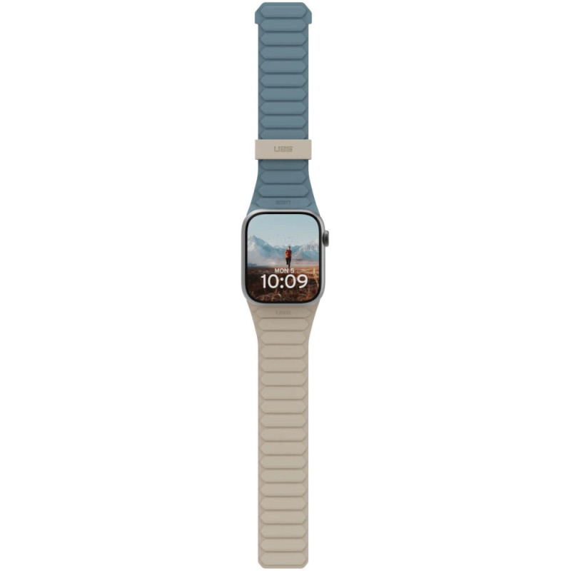 UAG Pathfinder strap for Apple Ultra 2/Ultra-49-45-44-42mm, Dune/Cloud Blue (194161118051)