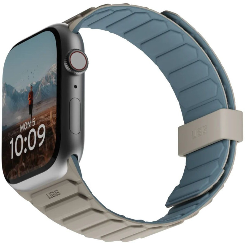 UAG Pathfinder strap for Apple Ultra 2/Ultra-49-45-44-42mm, Dune/Cloud Blue (194161118051)
