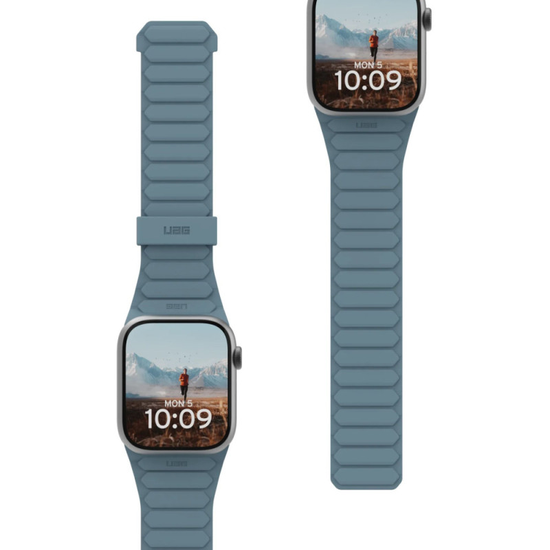 UAG Pathfinder strap for Apple Ultra 2/Ultra-49-45-44-42mm, Dune/Cloud Blue (194161118051)