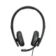 Sennheiser stereo On-Ear ADAPT 165T USB II Headset, 3.5mm/USB, unidirectional, Microsoft Teams certified, 1.8m, Black (1000902)