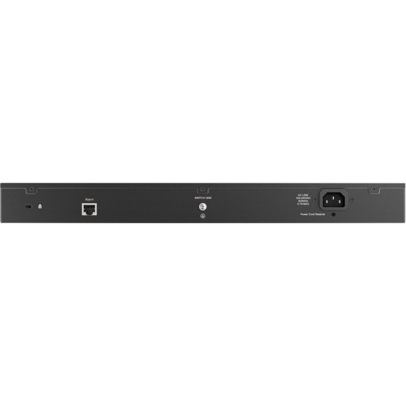 D-Link Switch DSS-200G-28MPP 24xGE PoE, 4xSFP/GE, 518W, Unmanaged