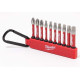 Milwaukee Shockwave Carabiner Bits, 10pcs Set, Steel (4932480941)