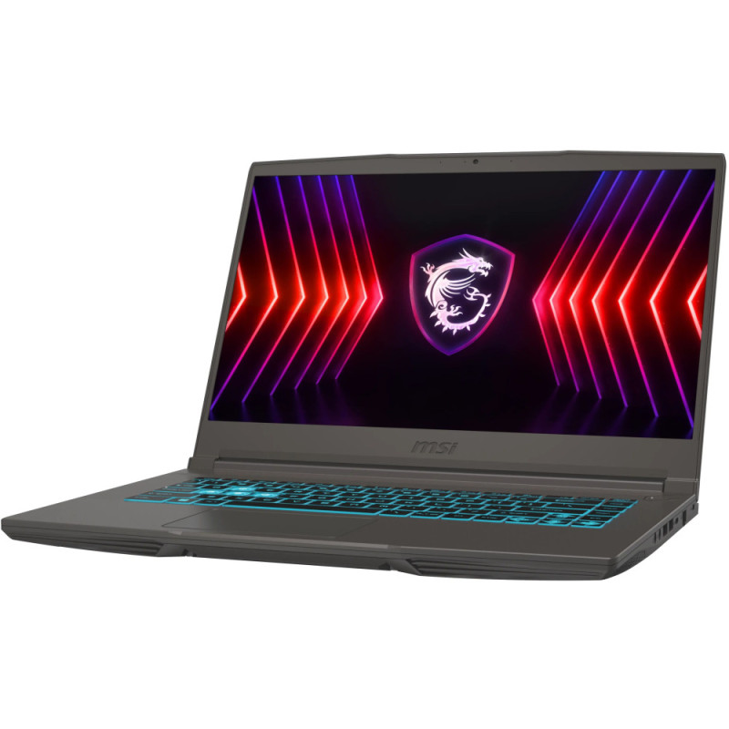 MSI Notebook Thin B12UCX 15.6 FHD, Intel i5-12450H, 16GB, F1512GB, NVD2050-4, DOS, black (9S7-16R831-2664)