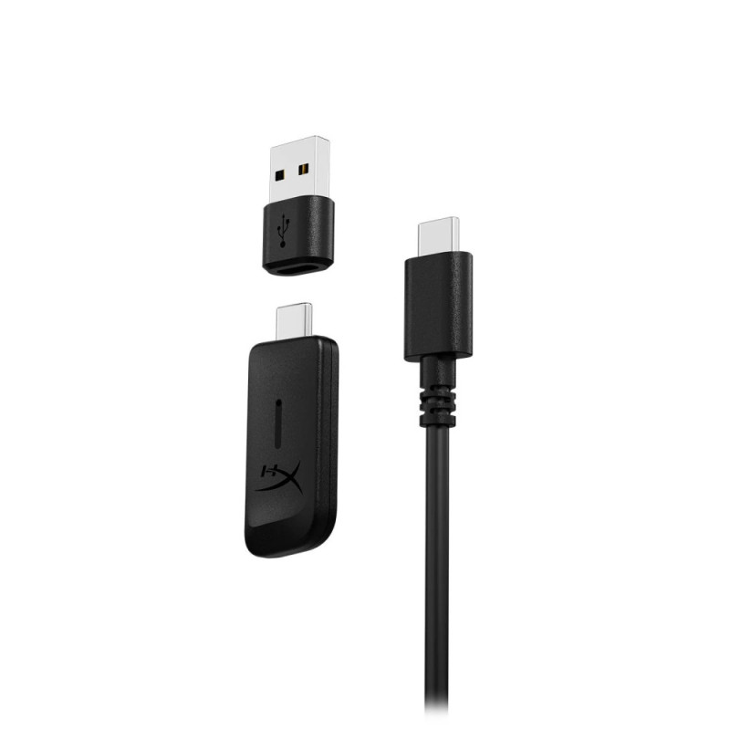 HyperX gaming headset Cloud III S, WL/USB-A/USB-C, black (A59YZAA)