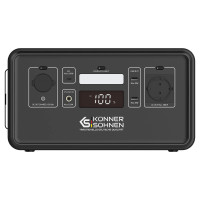 Könner & Söhnen Portable power station KS 500PS, 500W, LifePo4, 230V, Bluetooth, 4.9kg (KS500PS)
