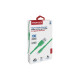 Дата кабель USB 2.0 AM to Lightning 1.0m 2A green Promate (xcord-ai.green)