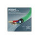 Дата кабель USB 2.0 AM to Lightning 1.0m 2A green Promate (xcord-ai.green)