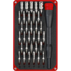 Einhell Einhell bits, set 33pcs, HEX, PH, RIBE, SL, Spline, Torx, 28mm, case (115010)