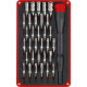 Einhell Einhell bits, set 33pcs, HEX, PH, RIBE, SL, Spline, Torx, 28mm, case (115010)