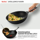 Tefal Frypan WOK Tefal Excellence Fusion, 28 cm, aluminum, stainless steel, bakelite, black (G3381902)