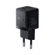 Зарядное устройство Baseus 1xUSB-C 30W + 1xUSB + cable USB-C to USB-C 60W 1.0m (P1011160A113-01)
