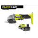 Ryobi Шлифмашина угловая RAG18X-1C40S аккумуляторная ONE+ НР (5133005614)
