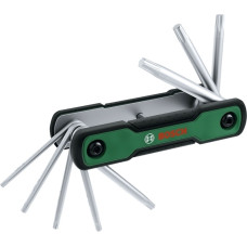 Bosch Ключі шестигранні Bosch Torx 8 в 1 складаються в корпус, набір 8шт (1.600.A03.9L8)