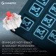 Клавиатура GamePro Asgard Ragnar Wireless/Bluetooth/USB UA Blue (MK285BL)