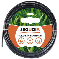 SEQUOIA Ліска косильна SEQUOIA TL3.0-L15-Standart 3.0мм 15м кругла (TL3.0-L15-STANDART)