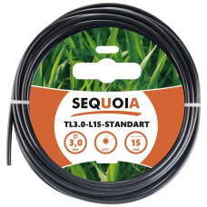 SEQUOIA Ліска косильна SEQUOIA TL3.0-L15-Standart 3.0мм 15м кругла (TL3.0-L15-STANDART)