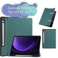 Чехол для планшета BeCover Flexible TPU Mate Samsung Galaxy Tab S10 FE (SM-X520/SM-X526) 10.9" Dark Green (713265)