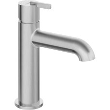 Deante Washbasin tap Silia, spout lenght - 110mm, non-swivel, 1-handle, brushed steel (BQS_F20M)
