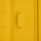 2E Suitcase Middle, Aero, polypropylen, 63/78 L, TSA, 4 wheels, EXP, amber yellow (2E-SPP-AERO-M-AY)
